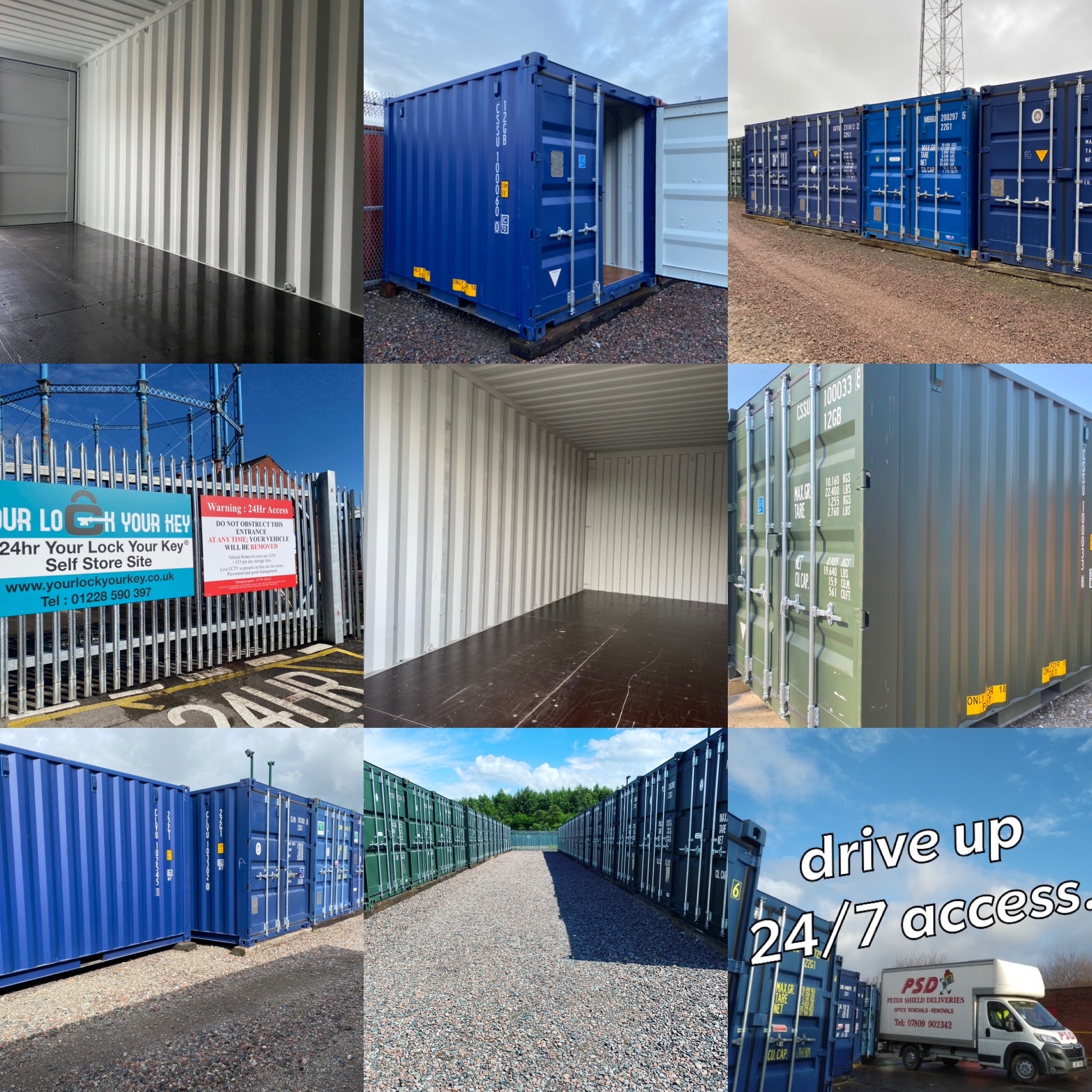 range of self storage solutions