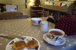 Scones and tea