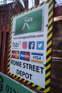 rome street depot sign
