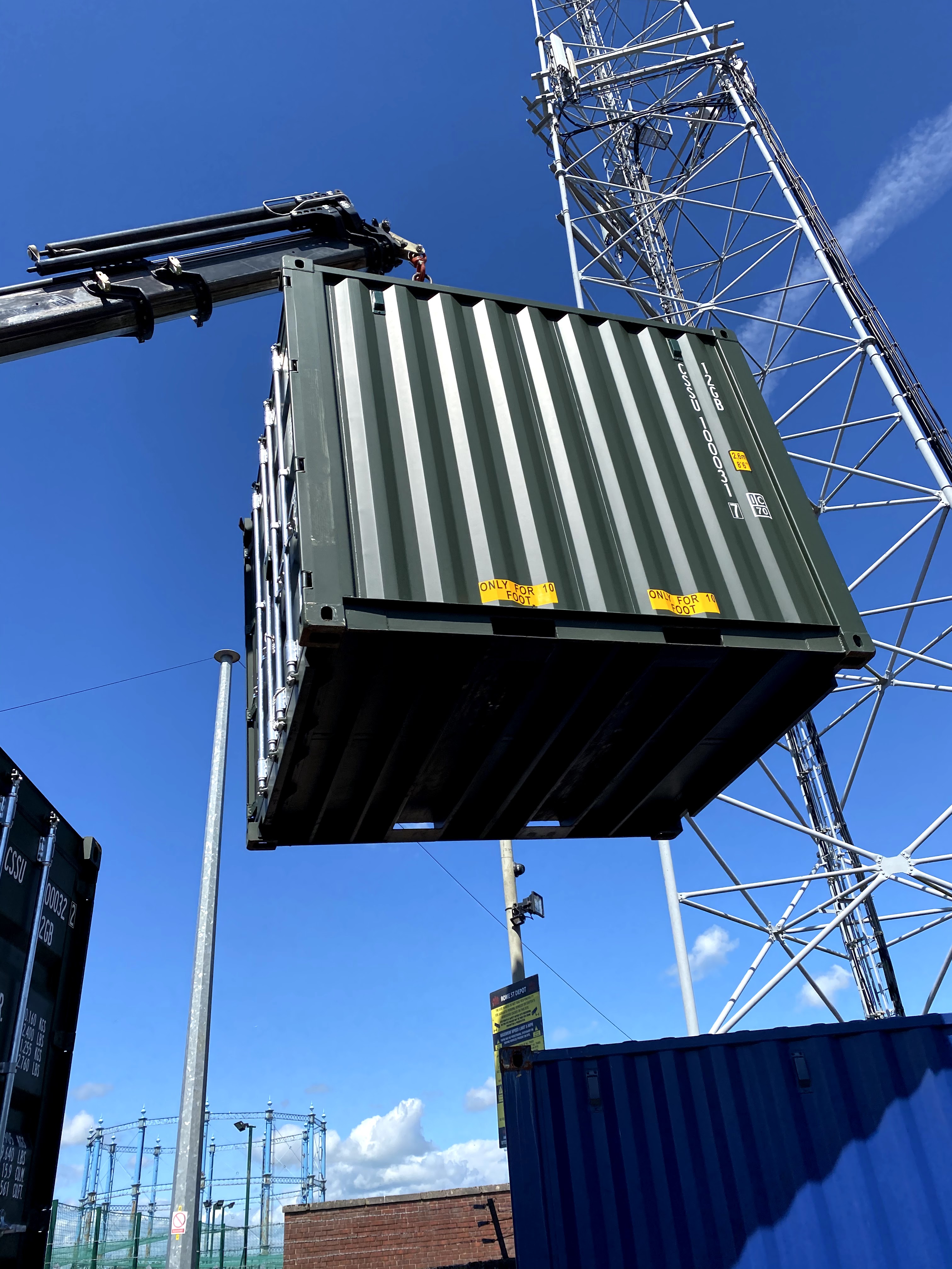 10 foot shipping container