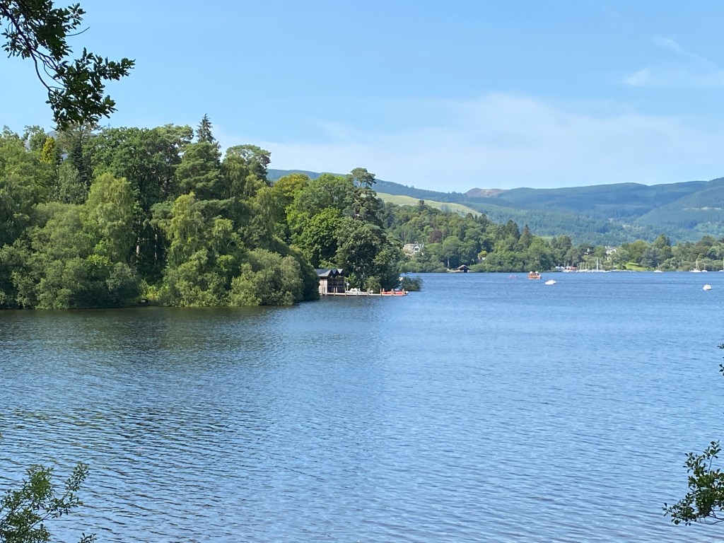 a Cumbrian landscape scene
