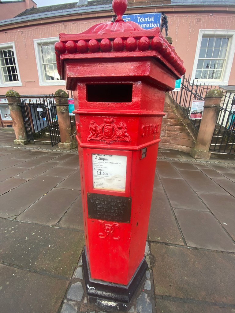 First post box used in Carlisle