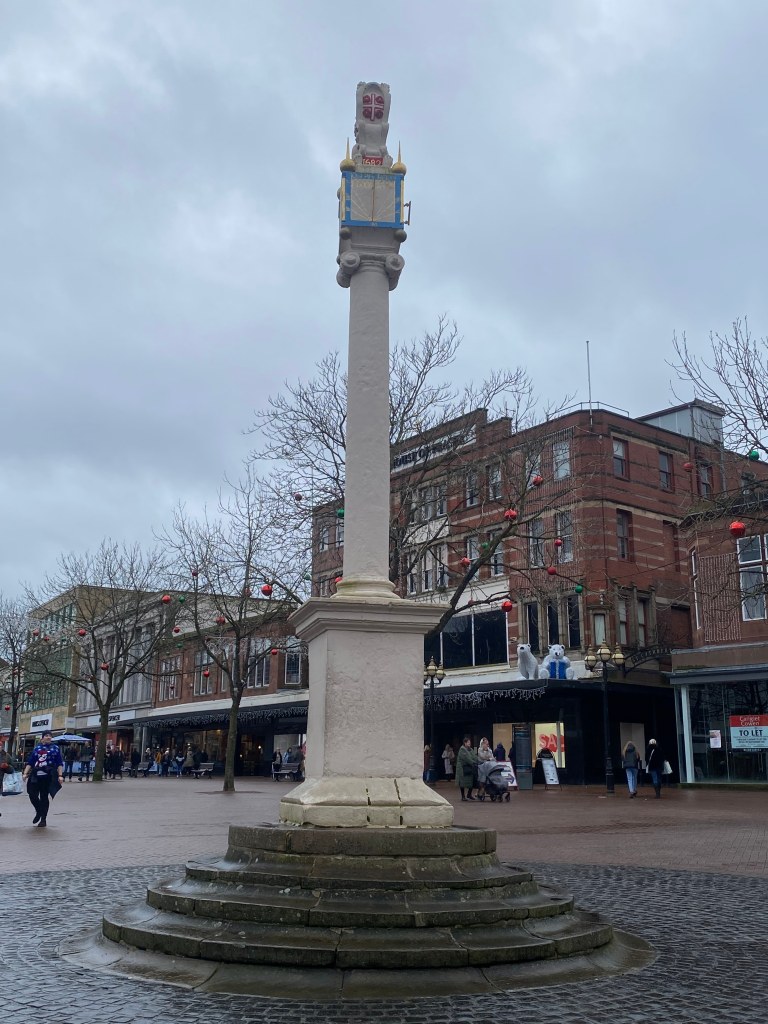 Carlisle Cross in the centre of Carlisle, Cumbria