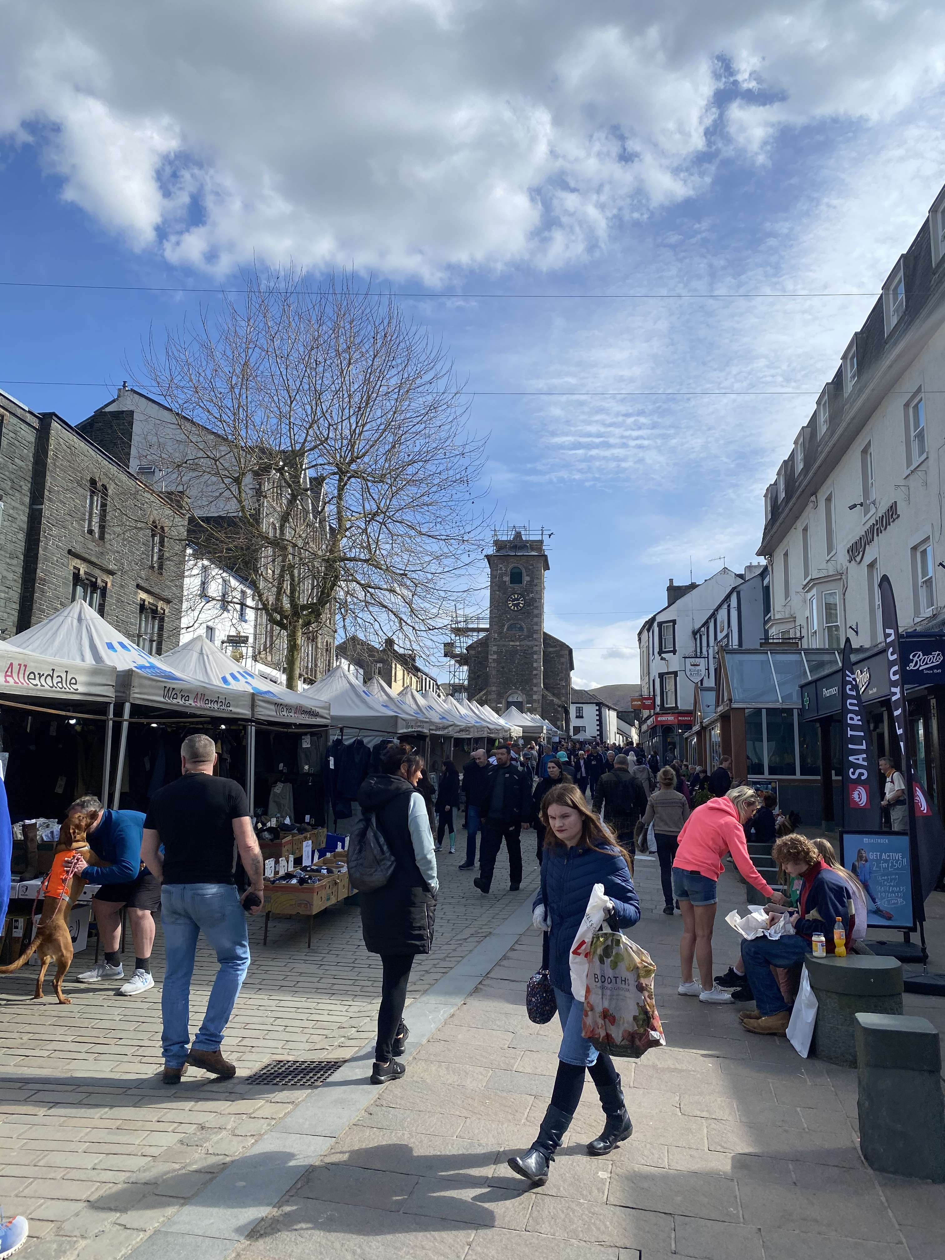 Keswick Market Day, Cumbria