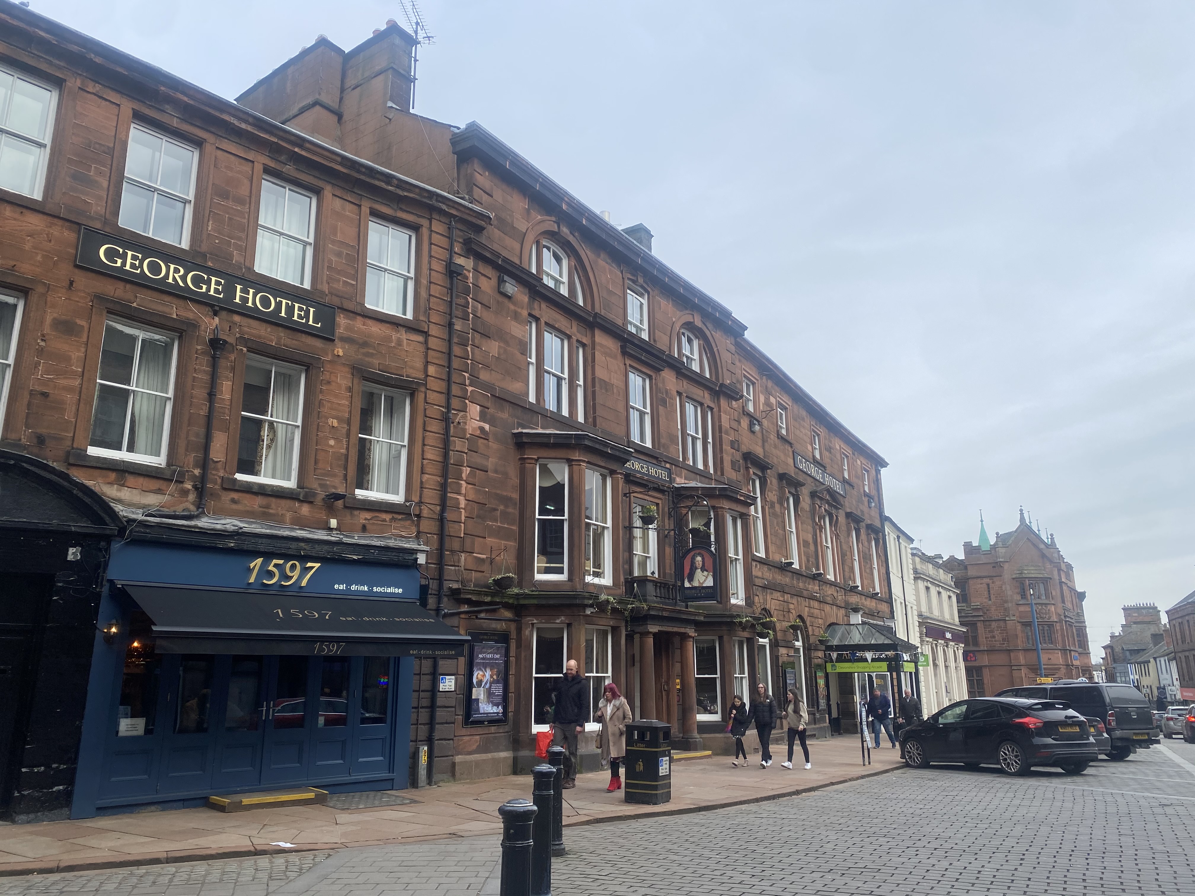 penrith george hotel in town centre