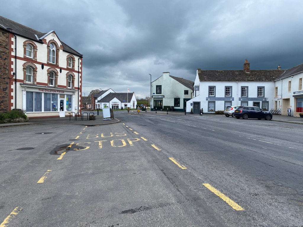 Village of Dalston just outside of Carlisle, in Cumbria