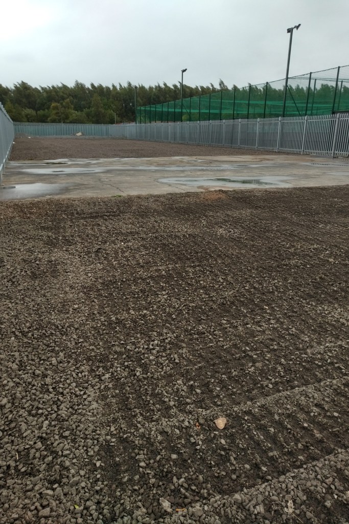 exterior industrial yard storage