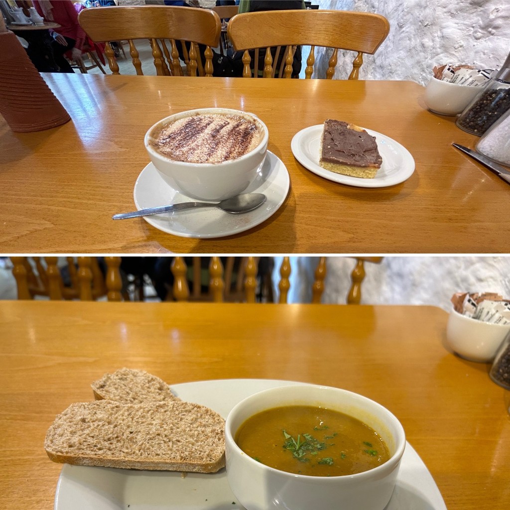 Cumbrian food on a dining table
