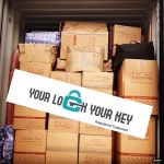 boxes inside a shipping container