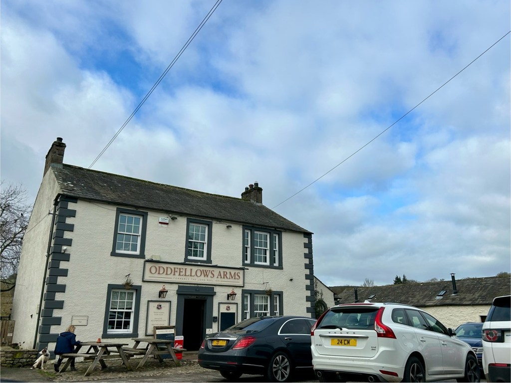 Oddfellows Arms public house in Caldbeck, Cumbria