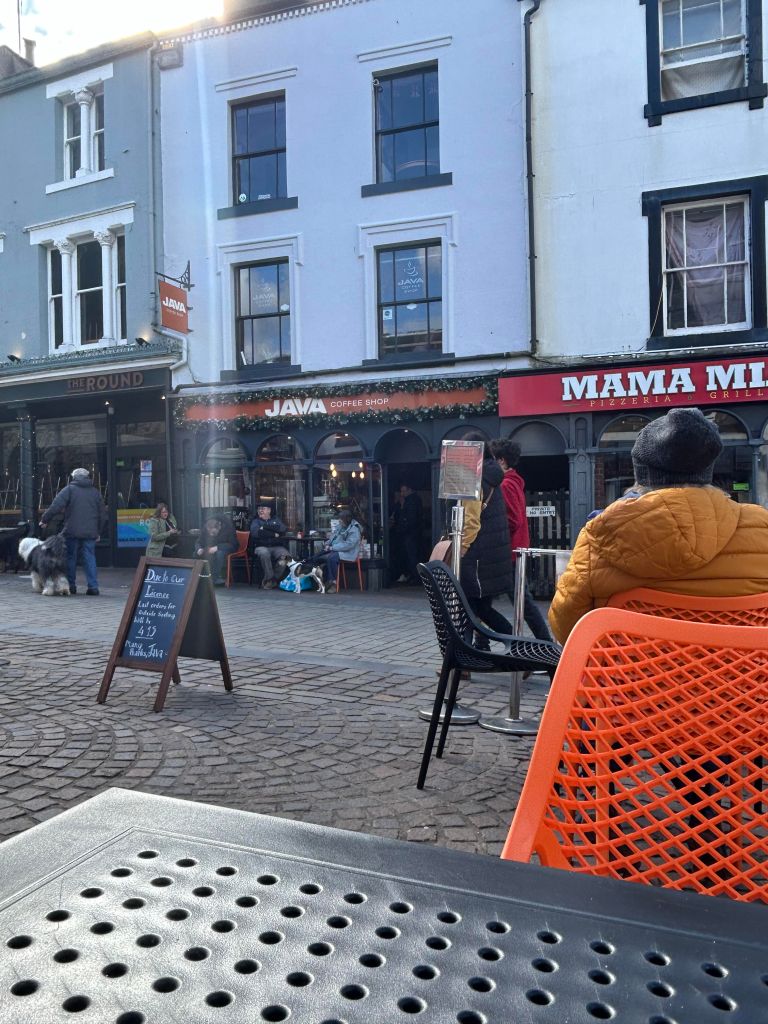 coffee shop in Keswick, Cumbria