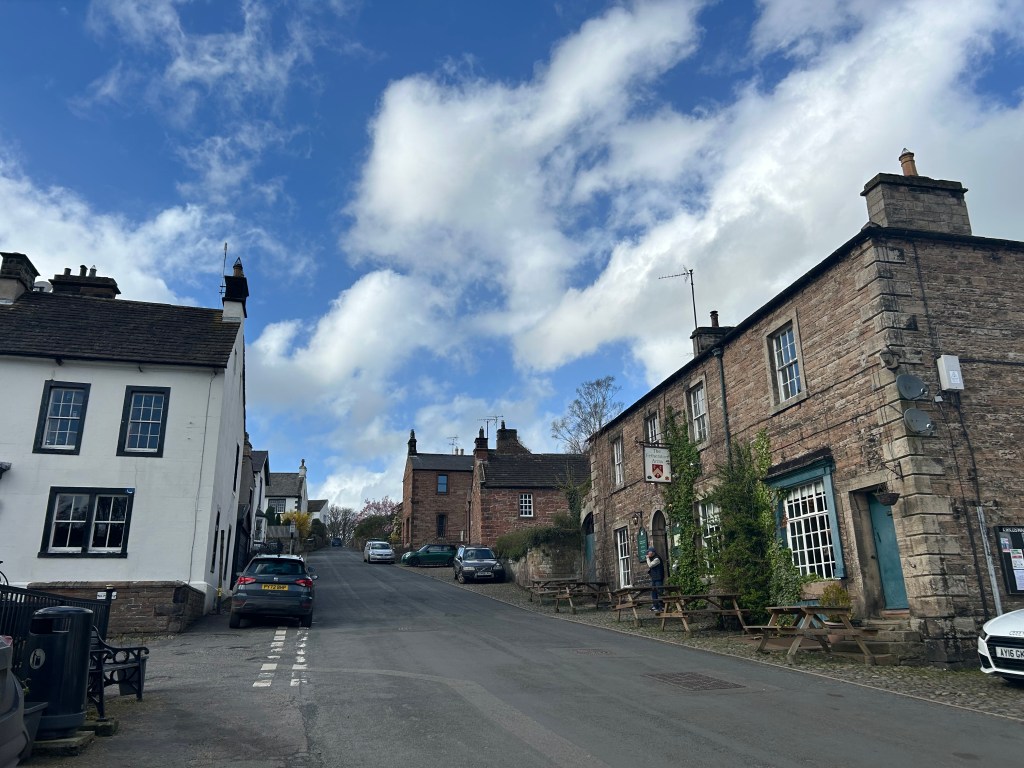 pub in the village of Kirkoswald, Cumbria "The Fetherston Arms"