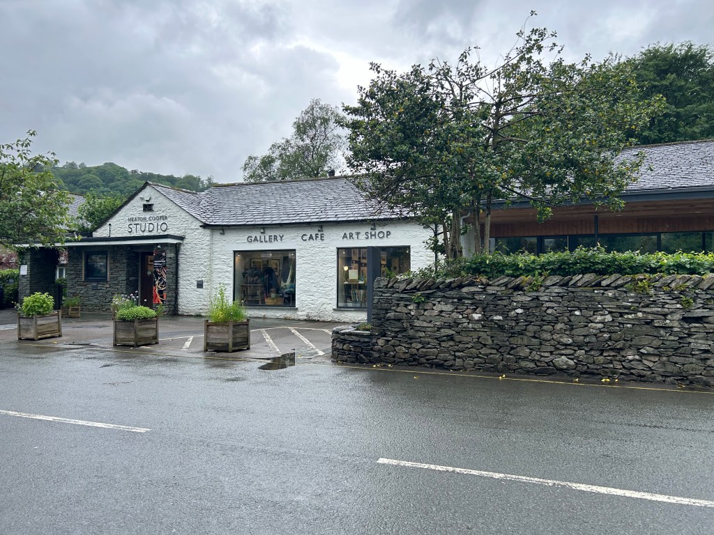 Café at Grasmere in Cumbria