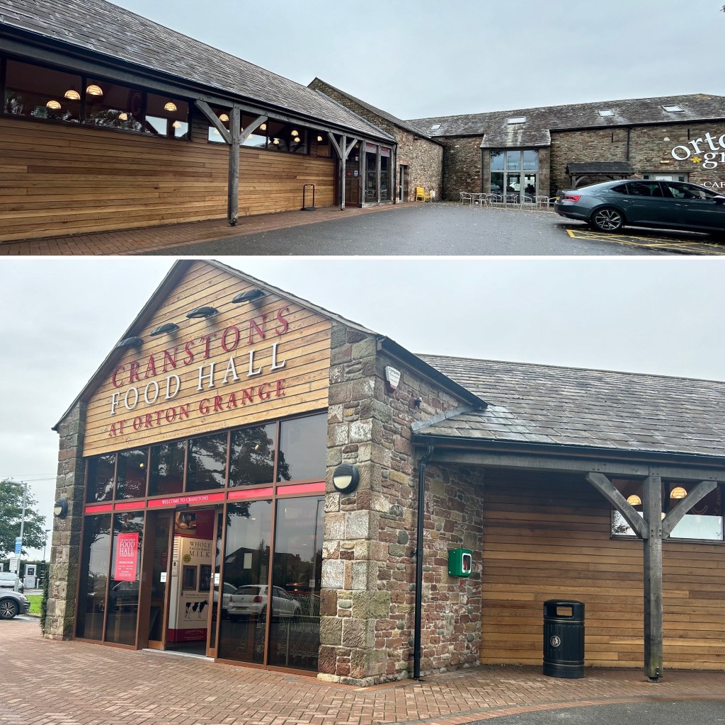 Orton Grange café in Cumbria, outside of Carlisle