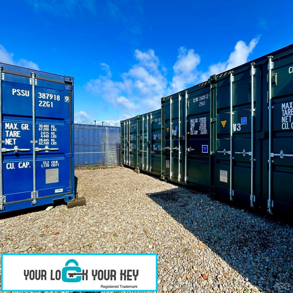 shipping containers used for self storage