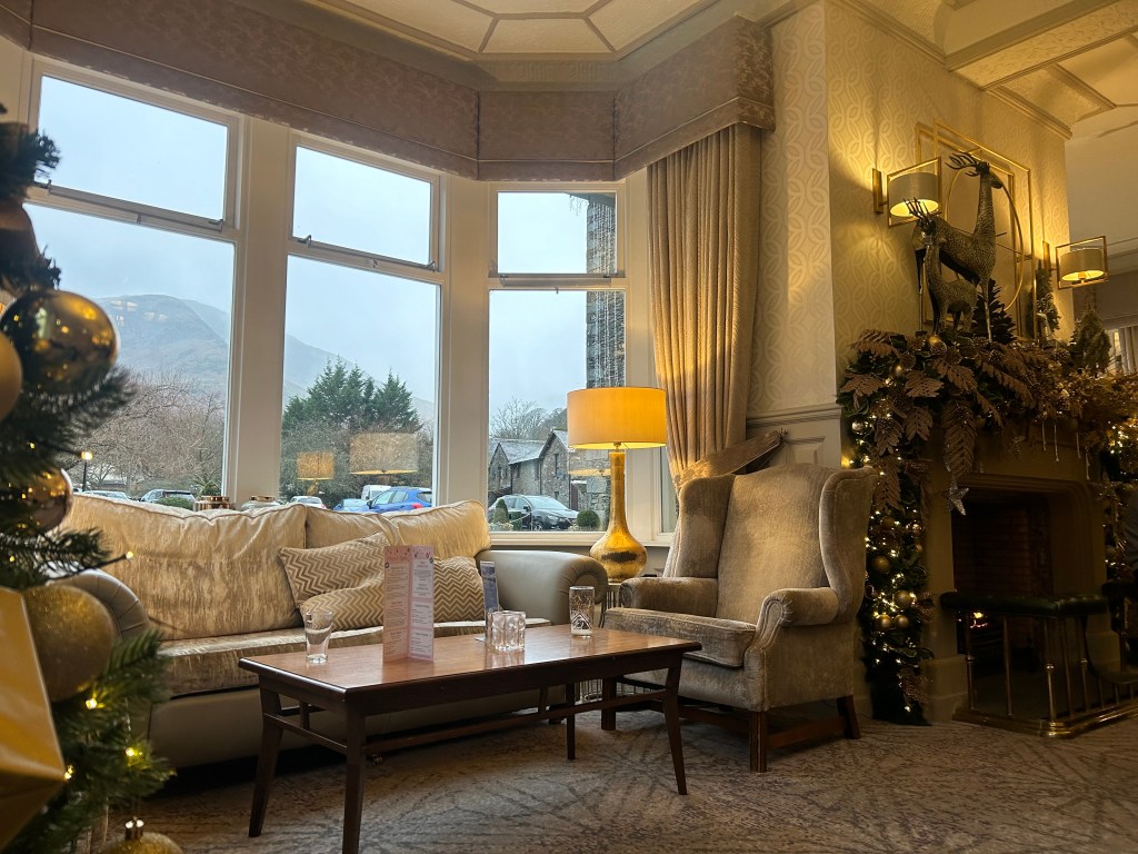 Interior of The Inn on The Lake at Glenridding, Cumbria.