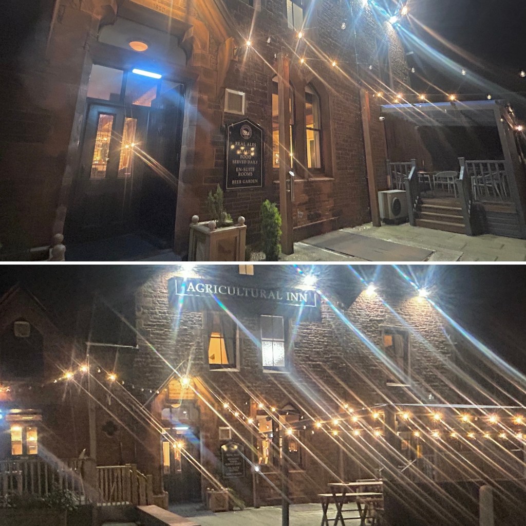 Exterior of The Agricultural Inn, Penrith, Cumbria.